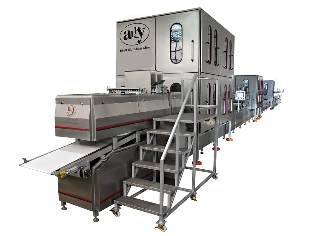 Chocolate Shell Moulding Line