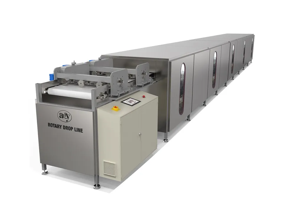 Rotary Depositor Drop Chocolate Line