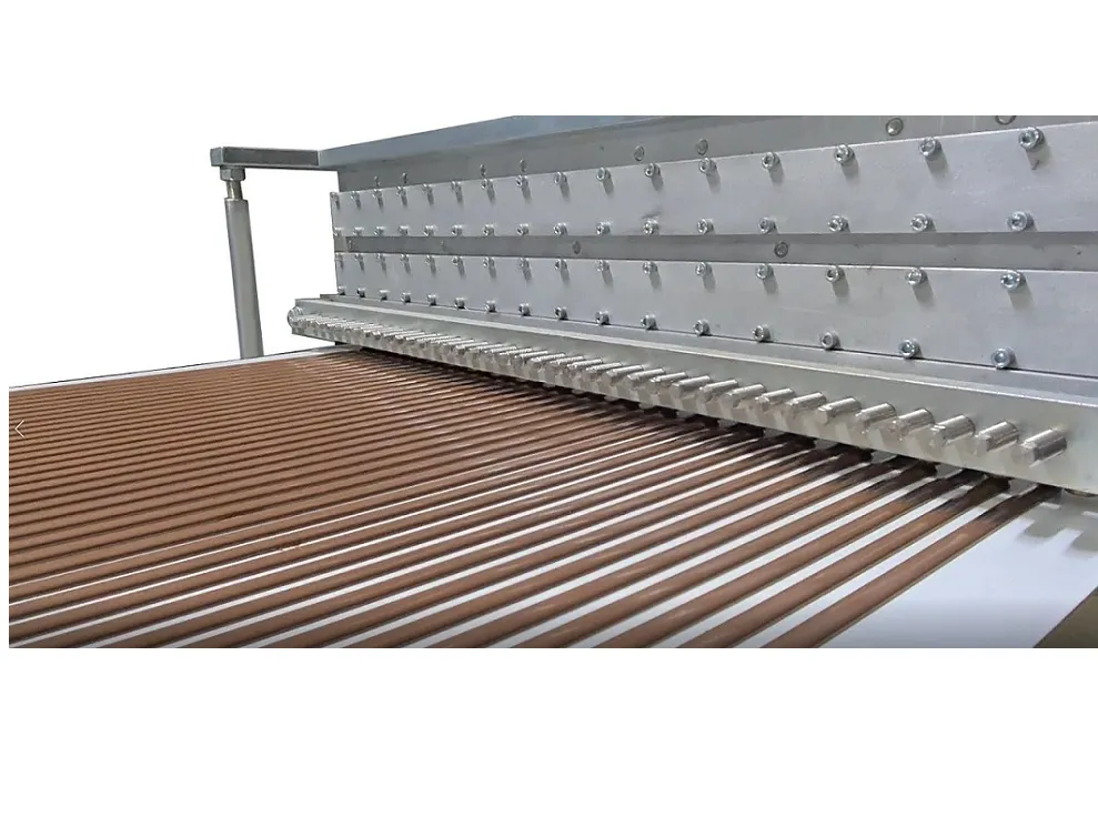 Rotary Drop Chocolate Line With Stick Or Chunk Extruder